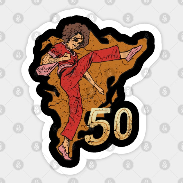 I'm 50th - Sally omalley Sticker by Onarky